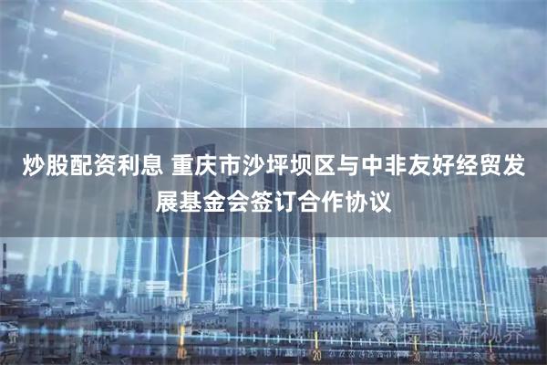 炒股配资利息 重庆市沙坪坝区与中非友好经贸发展基金会签订合作协议